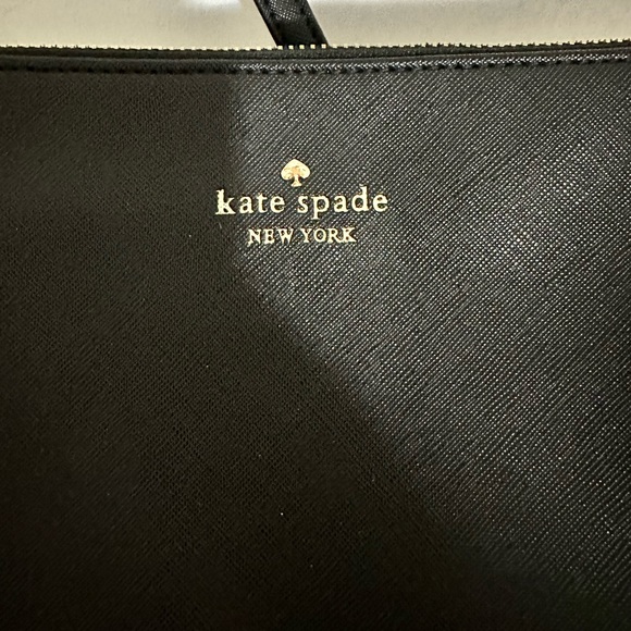 Kate Spade, double zip cross body bag black - Picture 4 of 7